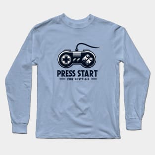 Retro Controller: Begin the Memory Long Sleeve T-Shirt